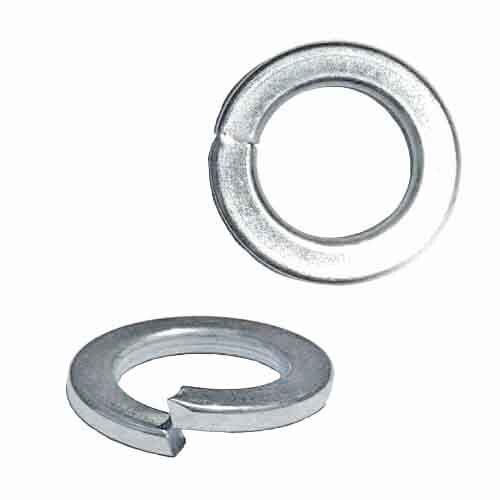 SLW12 1/2" Regular Split Lock Washer, Zinc